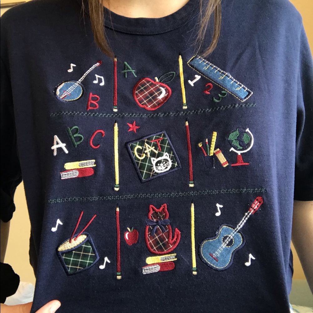 Vintage school/teacher tee shirt